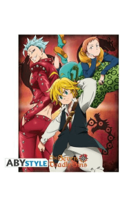 The Seven Deadly Sins - Poster Ban, King & Meliodas 52X38 - slika proizvoda