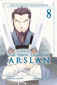 Heroic Legend Of Arslan, Vol. 08 (Manga) - naslovnica