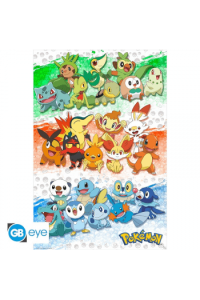 Pokemon - Poster Maxi 91.5X61 - First Partners - slika proizvoda
