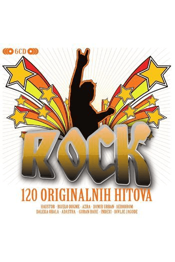 Razni izvođači - Rock n roll - 120 originalnih hitova CD - omot