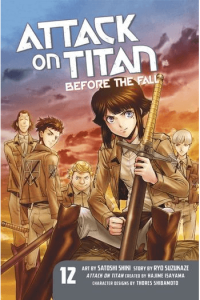 Attack on Titan: Before the Fall, Vol. 12 (Manga) - naslovnica