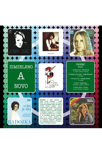 Razni izvođači - Zimzeleno a novo LP - omot