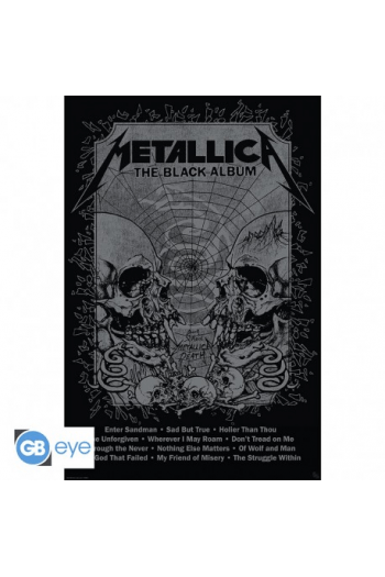 Metallica - Poster Maxi 91.5X61 - Black Album - slika proizvoda