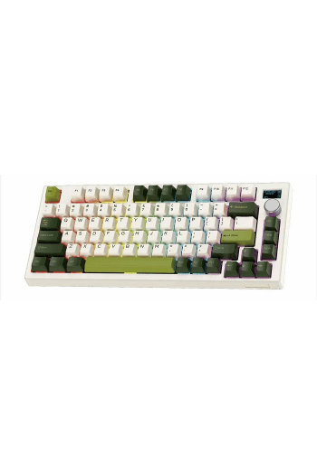 Tipkovnica gaming bežična mehanička Fantech Max fit 81 R. SW. MK910 MM bijelo-zelena - slika proizvoda