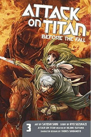 Attack on Titan: Before the Fall, Vol. 03 (Manga) - naslovnica