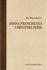 Bosna Franciscana i hrvatski jezik - naslovnica