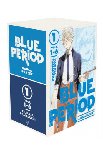 Blue Period Box Set, Volume 1 (Manga) - naslovnica
