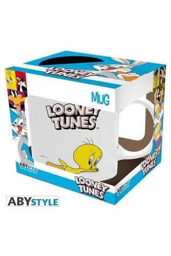 Looney Tunes - Mug - 320 Ml - "Tweety Sylvester"- Subli - With Box - slika proizvoda