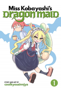Miss Kobayashis Dragon Maid Vol. 01 (Manga) - naslovnica