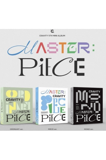 Cravity - Master: Piece - (5Th Mini Album) - Mono Version CD - omot