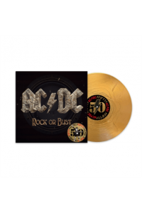 AC/DC - Rock Or Bust (50th Anniversary Gold Vinyl) LP - omot