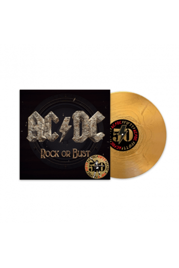AC/DC - Rock Or Bust (50th Anniversary Gold Vinyl) LP - omot