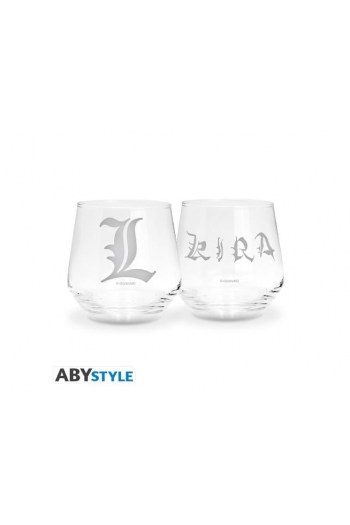 Death Note - 2 Glass Set Kira & L Europe - slika proizvoda