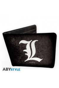 DEATH NOTE - Wallet "L symbol" - Vinyle