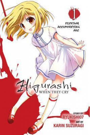 Higurashi When They Cry: Festival Accompanying Arc, Vol. 1 (Manga) - naslovnica