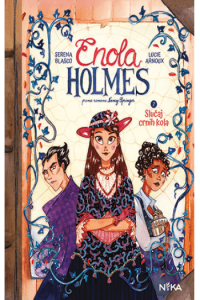 Enola Holmes 7: Slučaj crnih kola (Strip) - naslovnica