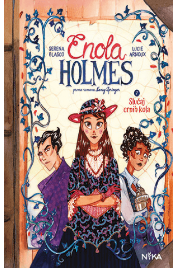 Enola Holmes 7: Slučaj crnih kola (Strip) - naslovnica