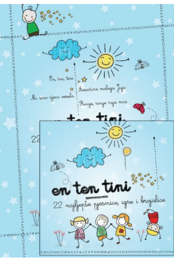 Razni izvođači – En Ten Tini - 22 Najljepše pjesmice, igre i brojalice (CD) glazbeno izdanje