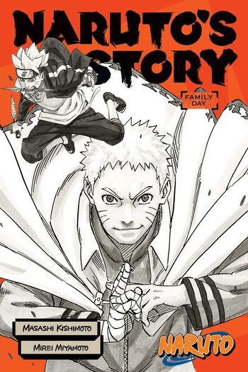 Naruto: Narutos Story- Family Day [novel] (Manga) - naslovnica