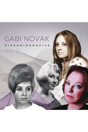 Gabi Novak - Diskobiografija vol. 2 CD - omot