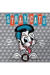Stray Cats - 40 Red LP - omot