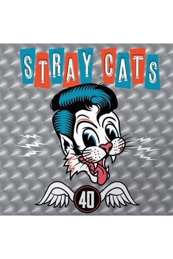 Stray Cats - 40 Red LP - omot