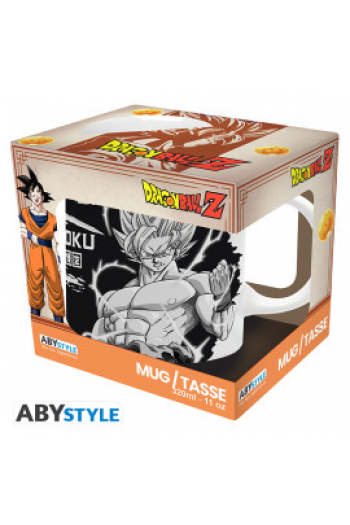 DRAGON BALL - Mug - 320 ml - DBZ/ Goku B&W- subli - with box - slika proizvoda