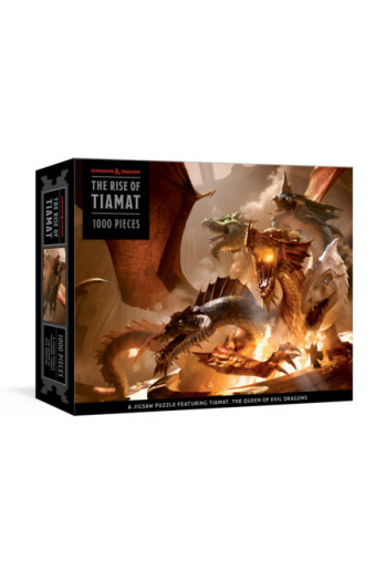 Rise of Tiamat Dragon Puzzle (Dungeons & Dragons) - slika proizvoda