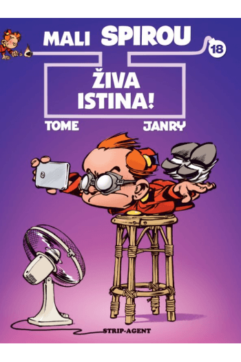 Mali Spirou 18: Živa istina! (Strip) - naslovnica
