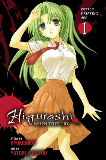 Higurashi When They Cry: Cotton Drifting Arc, Vol. 1 (Manga) - naslovnica