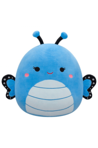 SQU: SQUishmallows 20cm W19 - Waverly - Plavi Leptir S Tamno Plavim Krilima - slika proizvoda