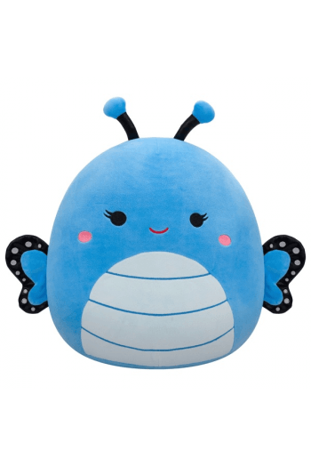 SQU: SQUishmallows 20cm W19 - Waverly - Plavi Leptir S Tamno Plavim Krilima - slika proizvoda
