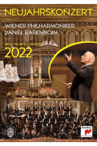 Daniel Barenboim, Wiener Philharmonik - Neujahrskonzert 2022 New Year s Concert DVD - omot