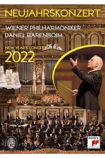 Daniel Barenboim, Wiener Philharmonik - Neujahrskonzert 2022 New Year s Concert DVD - omot