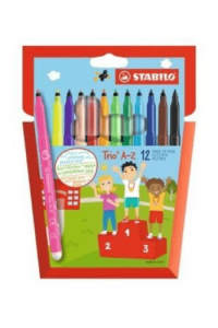 FLOMASTER TRIO A-Z 12KOM PAK P - slika proizvoda