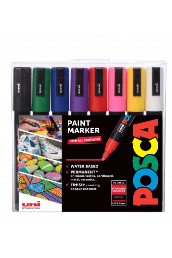 Uni pak marker Posca pc-1mr osnovne boje 8/1 - slika proizvoda