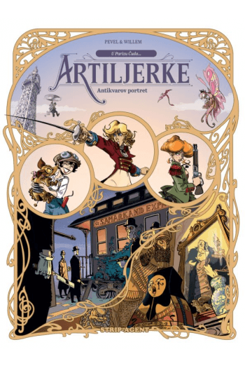 Artiljerke 2: Antikvarov portret (Strip) - naslovnica