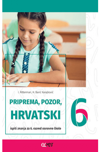 Priprema, pozor, Hrvatski 6 - ispiti znanja - naslovnica