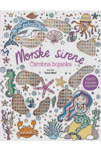 Čarobna bojanka - Morske sirene - naslovnica