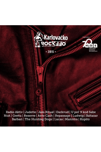 Razni izvođači - Karlovačko RockOff 2015 CD - omot