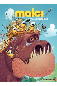 MALCI 3: Viva Le Guzda! (Strip) - naslovnica