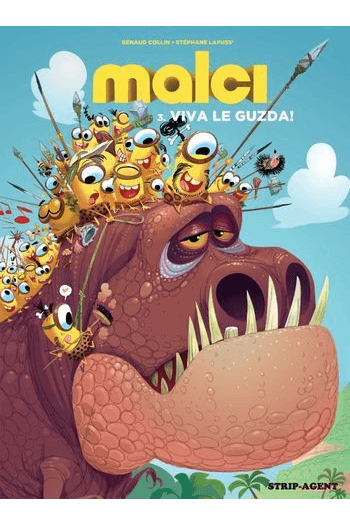 MALCI 3: Viva Le Guzda! (Strip) - naslovnica