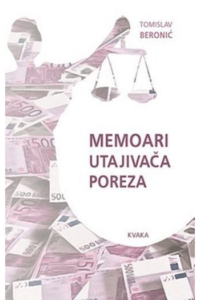 Memoari utajivača poreza - naslovnica