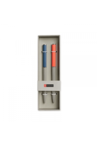 Set kemijskih olovaka Miquelrius Writing u etuiju supplies siva metalik 2   1 MR11969