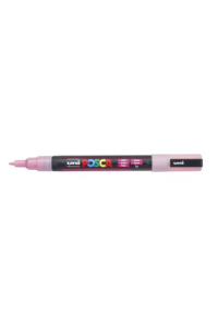Marker uni pc-3ml Posca glitter rozi