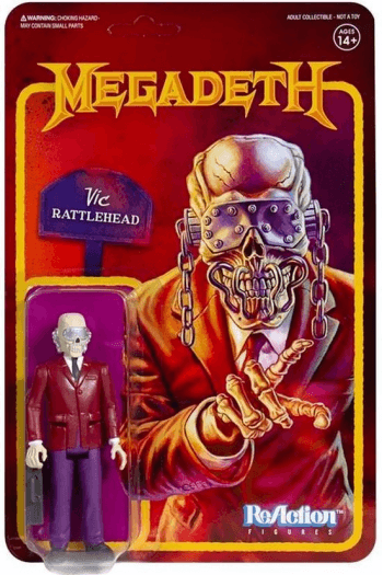 Megadeth - Megadeth Reaction Action Figura Vic Rattlehead - omot