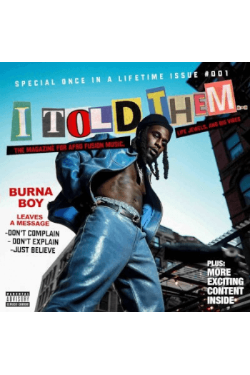 Burna Boy - I Told Them... LP - omot