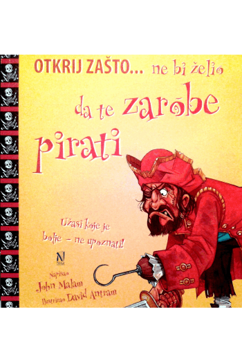 Otkrij zašto... ne bi želio da te zarobe pirati !! (Slikovnica) - naslovnica