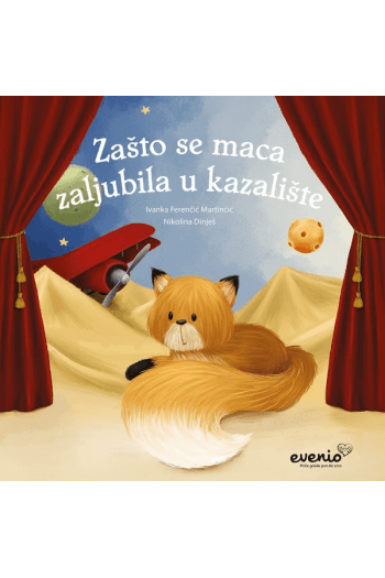 Kultura - Zašto se maca zaljubila u kazalište (Slikovnica) - naslovnica