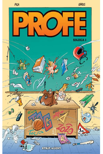Profe knjiga 1 (Strip) - naslovnica